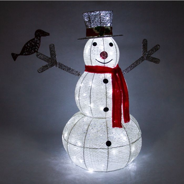 Onenigheid Experiment Voorwaarde Verlichte Sneeuwpop - 100 LED | MonsterShop