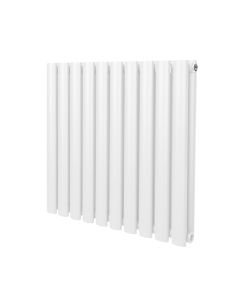 Radiateur à Colonne Ovale - 600mm x 600mm – Blanc