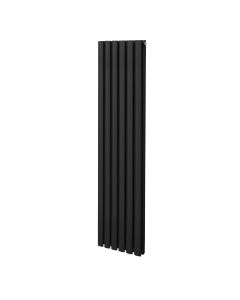 Radiateur à Colonne Ovale - 1600mm x 360mm – Noir