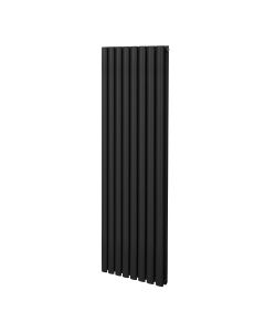 Radiateur à Colonne Ovale - 1600mm x 480mm – Noir