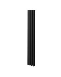 Radiateur à Colonne Ovale - 1800mm x 240mm – Noir
