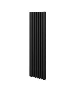 Radiateur à Colonne Ovale - 1800mm x 480mm – Noir