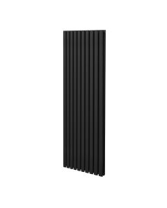 Radiateur à Colonne Ovale - 1800mm x 600mm – Noir