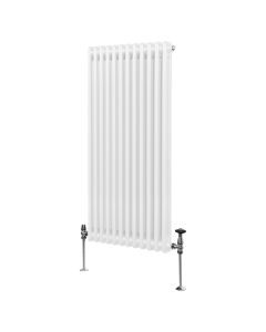 Traditionell 2-kolumns radiator - 1500 x 562 mm – Vit