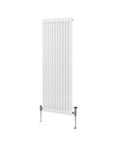 Traditionell 2-kolumns radiator - 1800 x 562 mm – Vit
