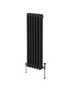 Radiador Tradicional Vertical de 3 columnas – 1500 x 292mm - Negro