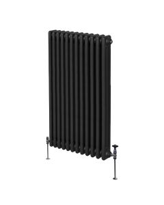 Traditionell 3-kolumns radiator - 1500 x 562 mm – Svart