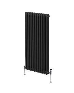 Traditionell 3-kolumns radiator - 1800 x 562 mm – Svart