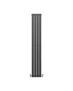 Radiatore a Elementi Piatti - Grigio Antracite - 180cm x 28cm