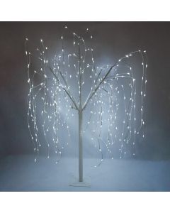 Saule Pleureur Blanc - LED Blanc froid - 180cm