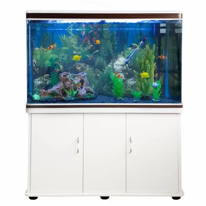 Gravier décoratif pour aquarium Marina Blue, 450 g (1 lb) - Safari