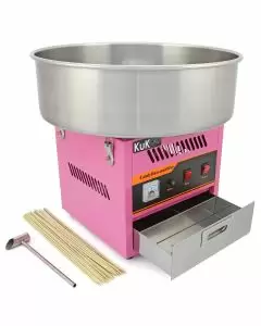 Máquina de Algodón de Azúcar Kukoo con 500 palillos