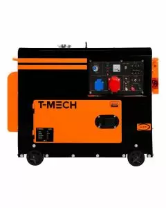 T-Mech generatore diesel portatile silenzioso trifase 400V