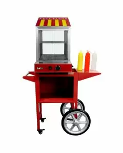 KuKoo Commerciële Hotdog Machine + Kar