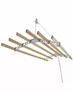 Droogrek ophangbaar plafond - wit - 1.8 meter