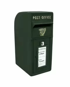 Royal Mail Buzón de Correos Verde Pilar de Hierro Fundido Buzón de Correos para Cartas Montaje para Pared Postal