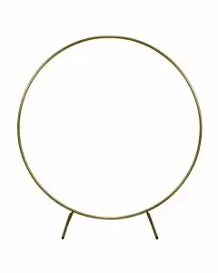 Arche Circulaire à Décorer pour Mariage - 200cm - Dorée 